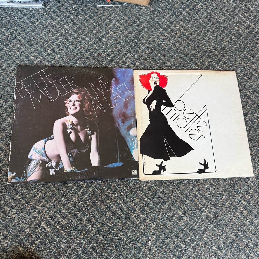 Bette Midler Vinyl Records